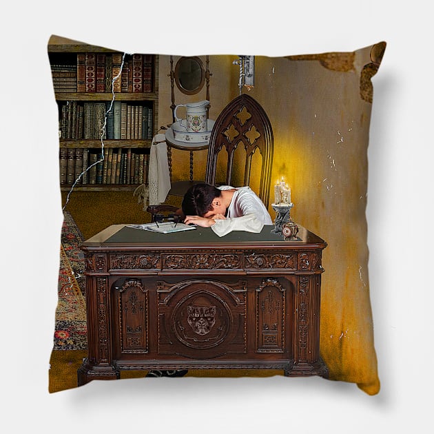 Harker's Room Pillow by PrivateVices