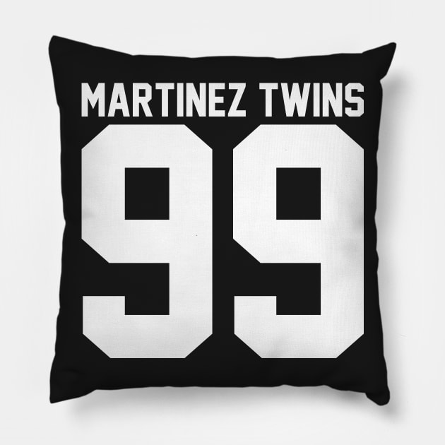 martinez twins Pillow by ellman708