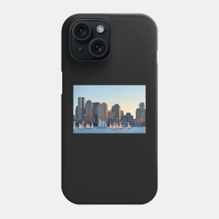 The Boston Skyline from East Boston Phone Case