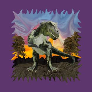 Tyrannosaurus Rex at the Twilight Hour T-Shirt