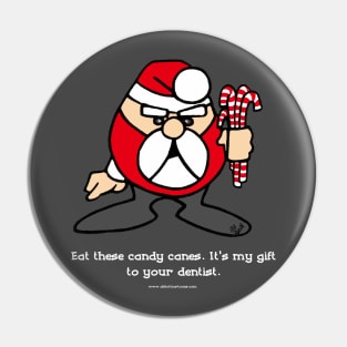 Funny Rude Santa Cartoons by Bill Abbott Pin