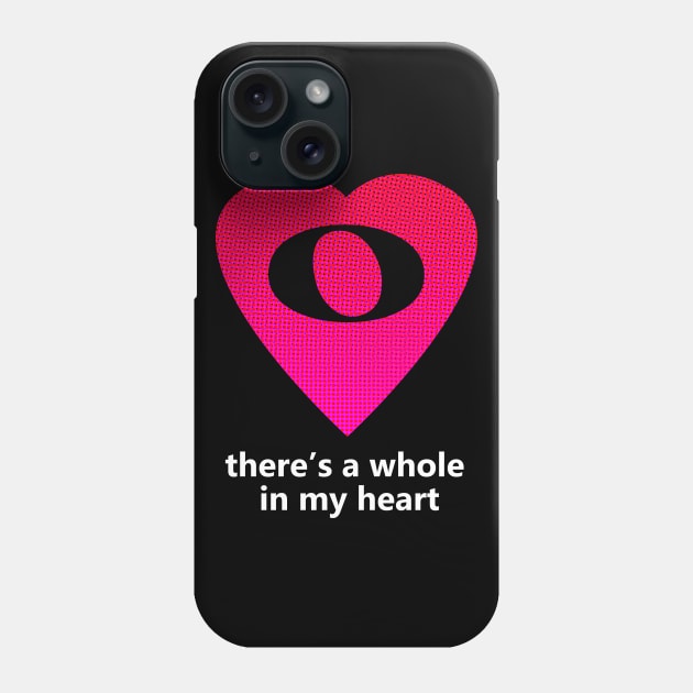 Whole (note) in my heart Phone Case by Dawn Anthes