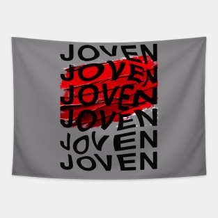 Joven Lipstick Smudge Tapestry