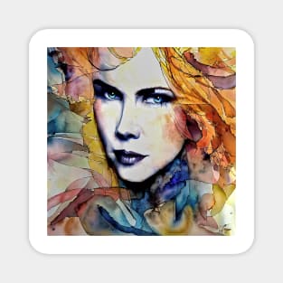 portrait of Nicole Kidman Magnet