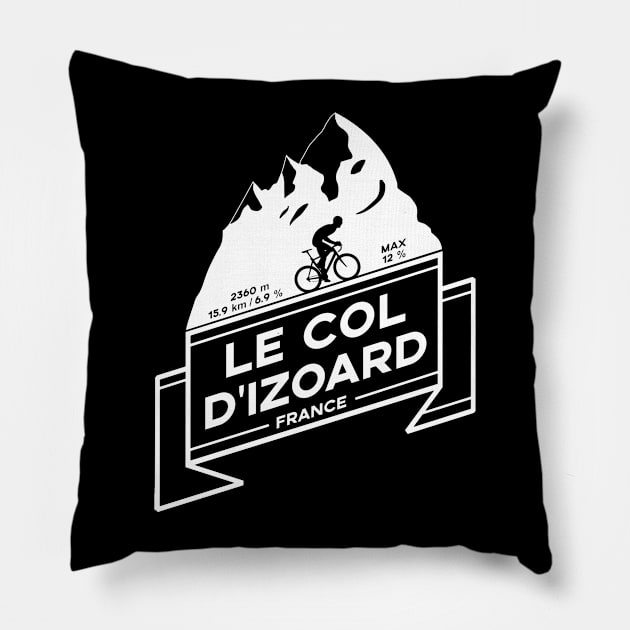 Col D'Izoard- Road Cycling Pillow by Dreamy Panda Designs