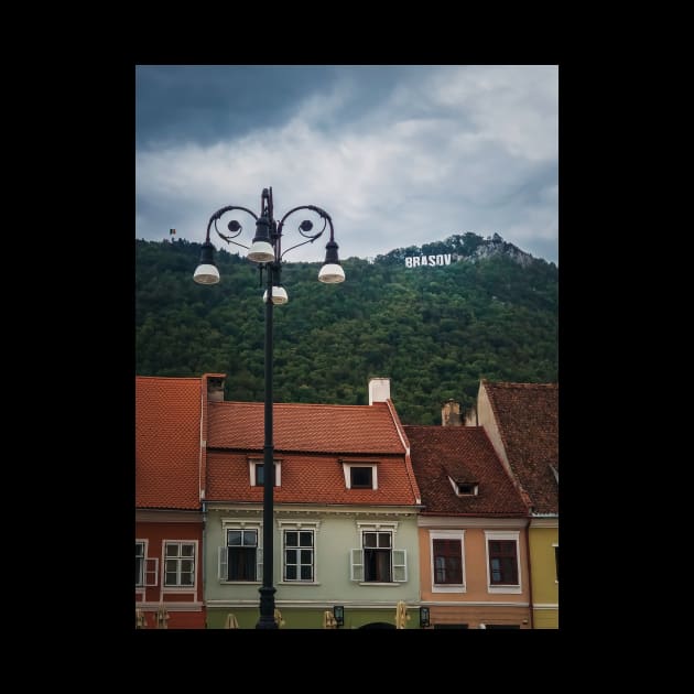 The old town of Brasov by psychoshadow