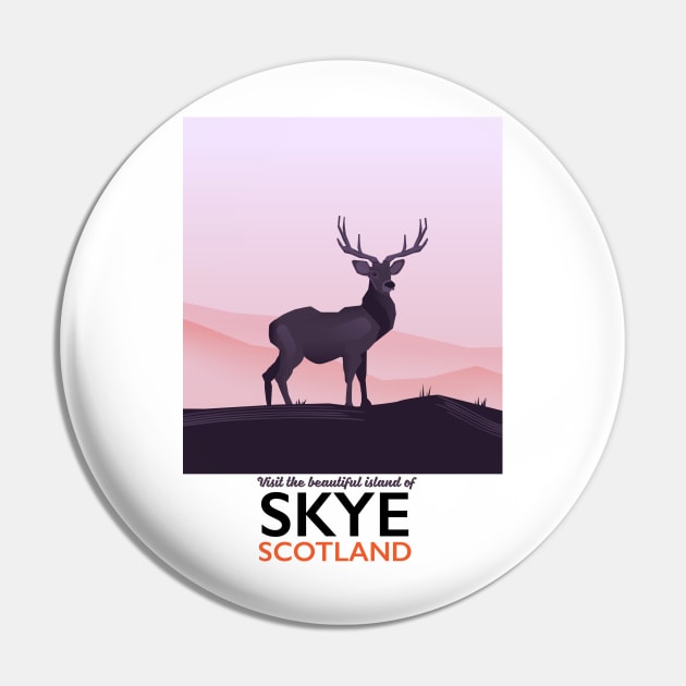 Skye Scotland travel poster Pin by nickemporium1