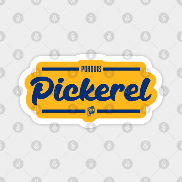 Wordmark Pickerel Magnet by SDCHT
