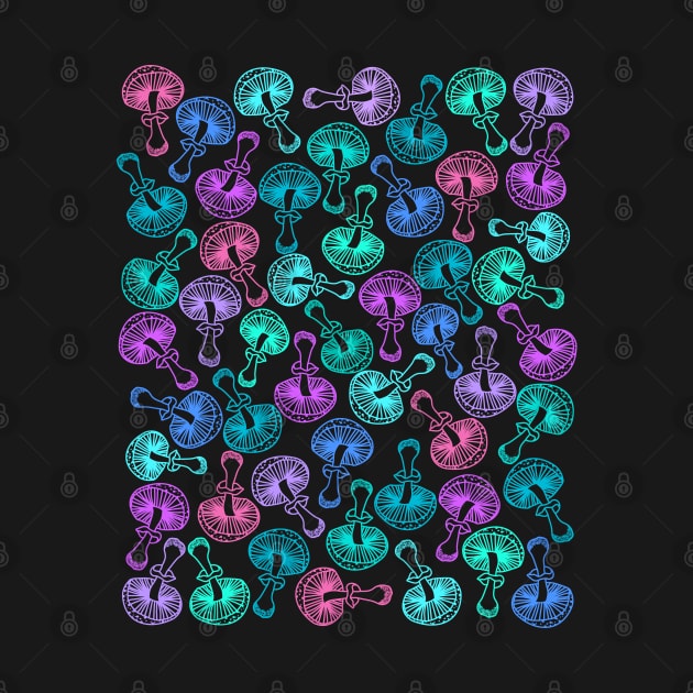 Mushroom Pattern by srojas26