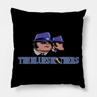 The Blue Brothers Pillow