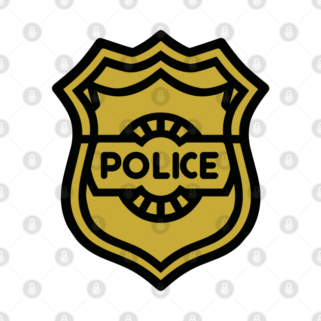 Police Badge by KayBee Gift Shop