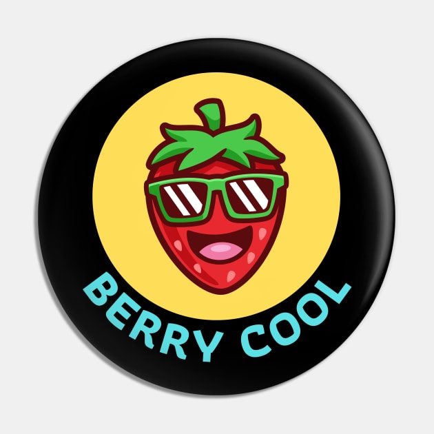 Berry Cool | Berry Pun Pin by Allthingspunny