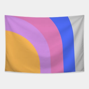 Boho rainbow pattern Tapestry