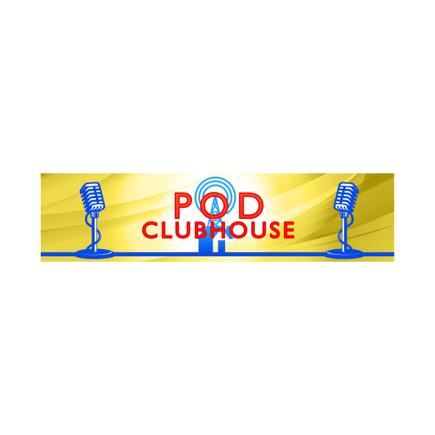 Basic PCH Banner Logo by Pod Clubhouse Podcast Network