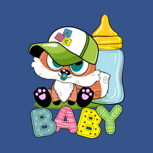ABDL (Adult Baby Diaper Lover) BABY FOX Age Regression T-Shirt