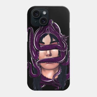 See no evil ocotopus Phone Case