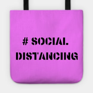 # social distancing Tote