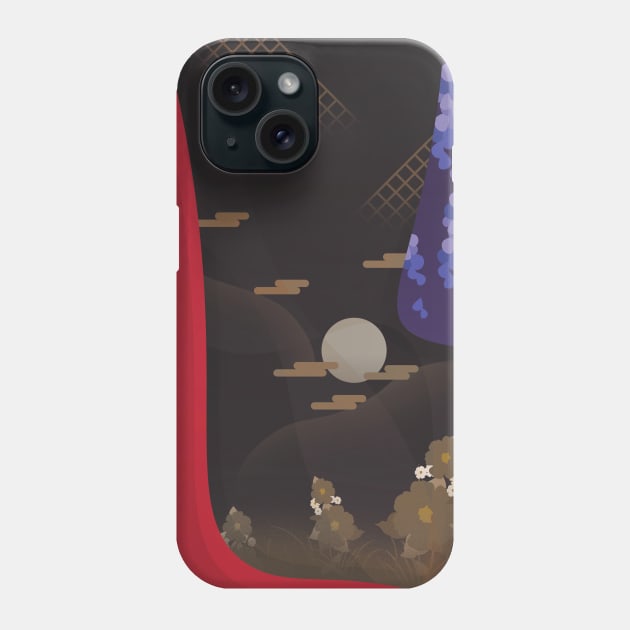 Hololive Mori Calliope Matsuri Ver Phone Case by naderu