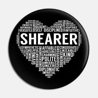 Shearer Heart Pin