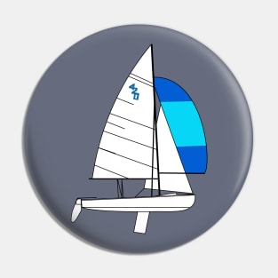 International 420 Dinghy Pin