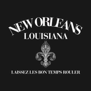 New Orleans Themes Design T-Shirt