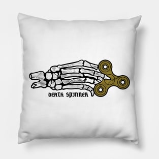 Death Spinner (for Light Shirt) Pillow