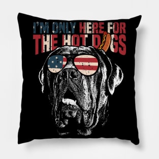 Cane Corso Shirt Funny 4th of July Pillow