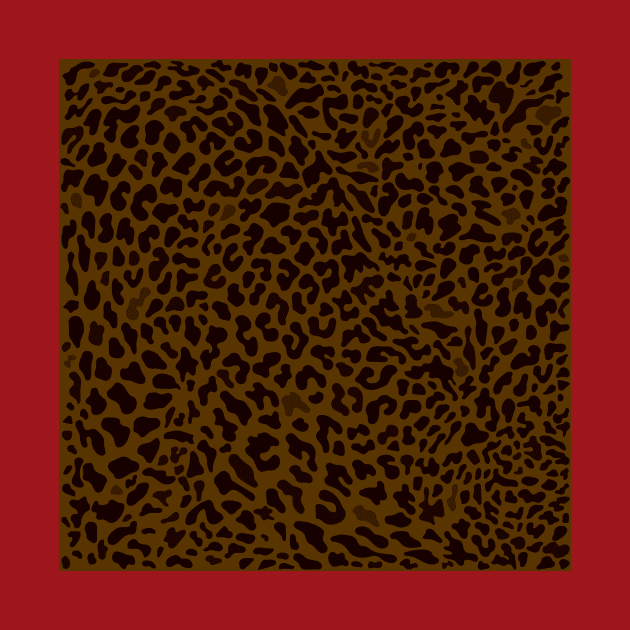 Animal Print / Retro Brown Cheetah Fur by matise