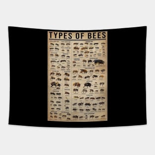 types of bees Tapestry