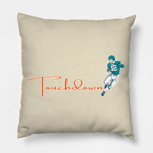 Touchdown Dolphins! Pillow