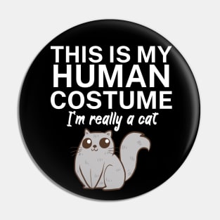 This is my human costume. I'm really a cat. Pin