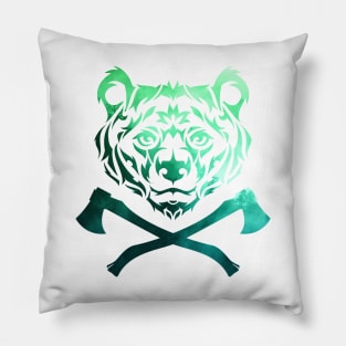 Misty Bear Morning Pillow