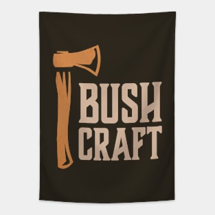 Bushcraft Outdoor Survival Living Nature Camping Adventure Tapestry