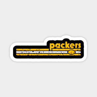 Packers 70S Stripe Magnet
