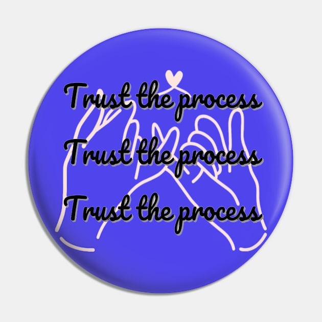 Trust the Process Pin by Naturally Divine Goddess Tarot