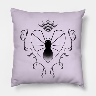 Floral spider Pillow