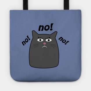 Fun Cat Says No Tote