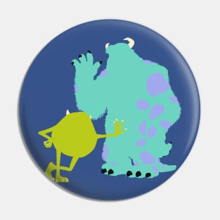 Not So Scary Monster Friends Pin