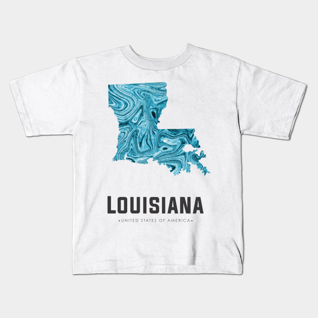 Louisiana Purchase Coin Map . v2 Kids T-Shirt