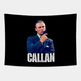 Callan - Edward Woodward - 60s British Tv Show Tapestry