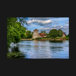 Across the Thames To Bisham Church T-Shirt