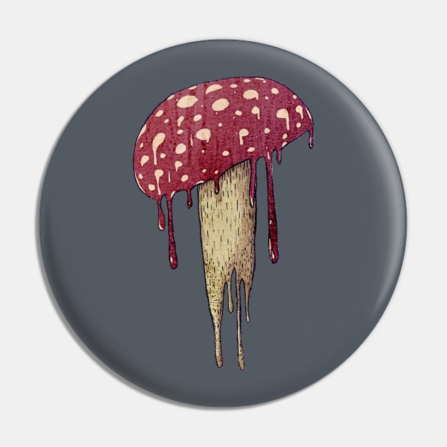 Mushroom Pin by Lime