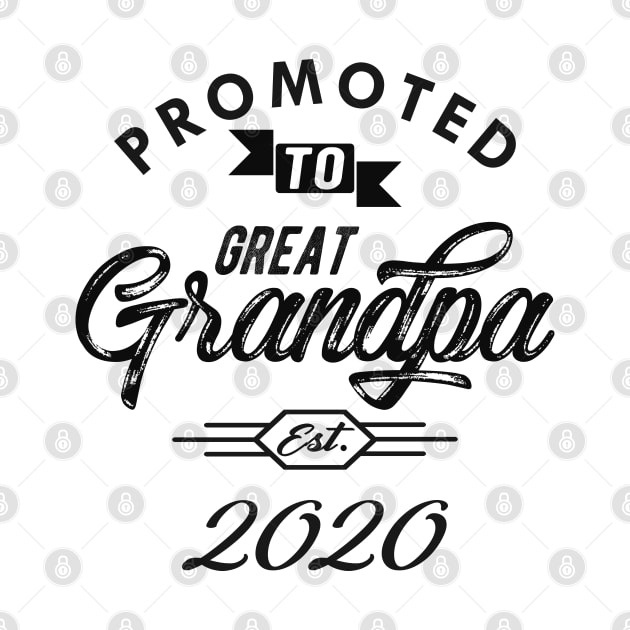 Promoted to great grandpa est. 2020 by KC Happy Shop