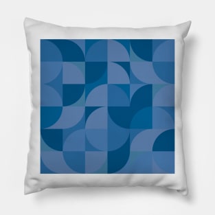 Modern Geometric (Blueberry) Pillow