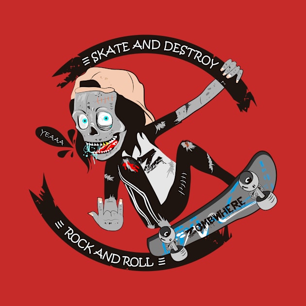 Skate and Destroy by Zombwhere Team