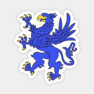 Griffon logo Blue Magnet