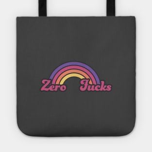 Zero Fucks Tote