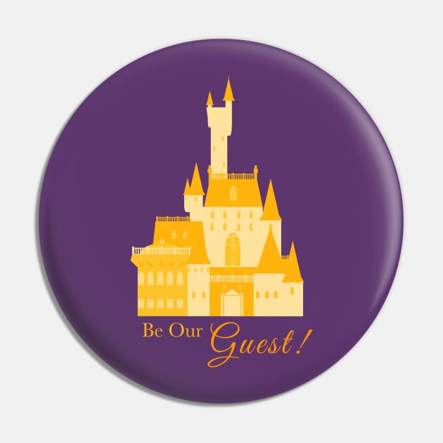 Enchanted Castle Pin by TeawithAlice