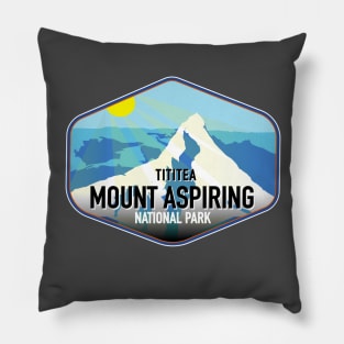 Tititea Mount Aspiring National Park, New Zealand Pillow