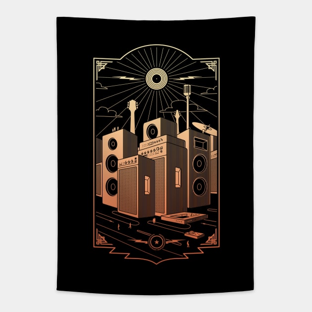 Sound City Tapestry by Grant_Shepley